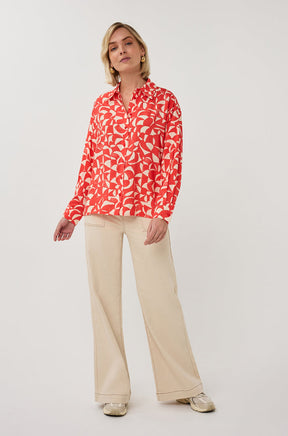 Blouse pour femme par Esqualo | SP2614004 Imprimé | Boutique Vvög, vêtements mode pour homme et femme