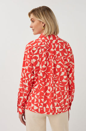 Blouse pour femme par Esqualo | SP2614004 Imprimé | Boutique Vvög, vêtements mode pour homme et femme