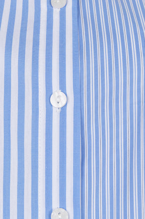 Blouse pour femme par Esqualo | SP2628003 Bleu Blanc | Boutique Vvög, vêtements mode pour homme et femme