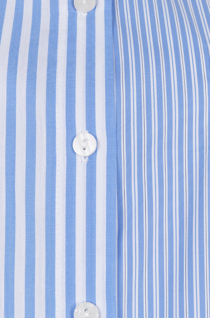 Blouse pour femme par Esqualo | SP2628003 Bleu Blanc | Boutique Vvög, vêtements mode pour homme et femme