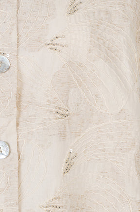 Blouse boutonnée pour femme par Esqualo | SP2628005 Écru | Boutique Vvög, vêtements mode pour homme et femme