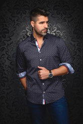 Chemise manches longues en Knit pour homme par Au Noir | STARSCREAM Noir | Boutique Vvög, inventaire complet de la marque Au Noir