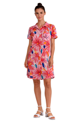 Robe pour femme par Carreli Jeans | T 2025 Flora Pop | Boutique Vvög, vêtements mode pour homme et femme