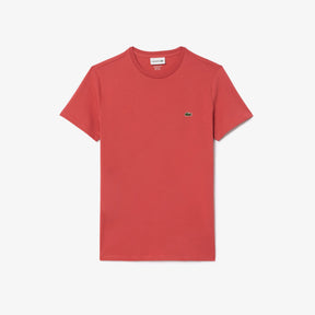 T-Shirt pour homme par Lacoste | TH6709 52 Rouge/ZV9-SIERRA RED | Boutique Vvög, vêtements mode pour homme et femme