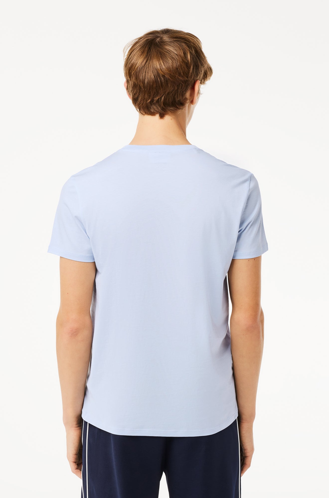 T-Shirt pour homme par Lacoste | TH6710 52 bleu clair/J2G | Boutique Vvög, vêtements mode pour homme et femme