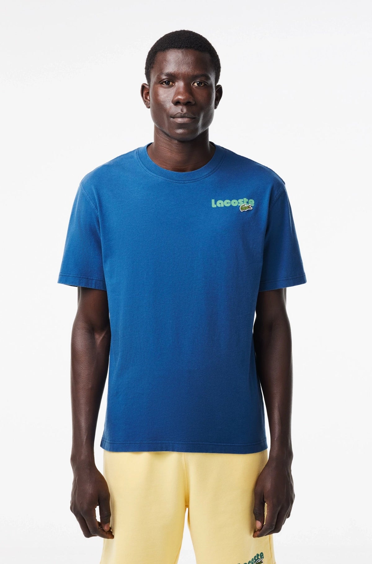 T-Shirt pour homme par Lacoste | TH7544 Globe/HBM-GLOBE | Boutique Vvög, vêtements mode pour homme et femme