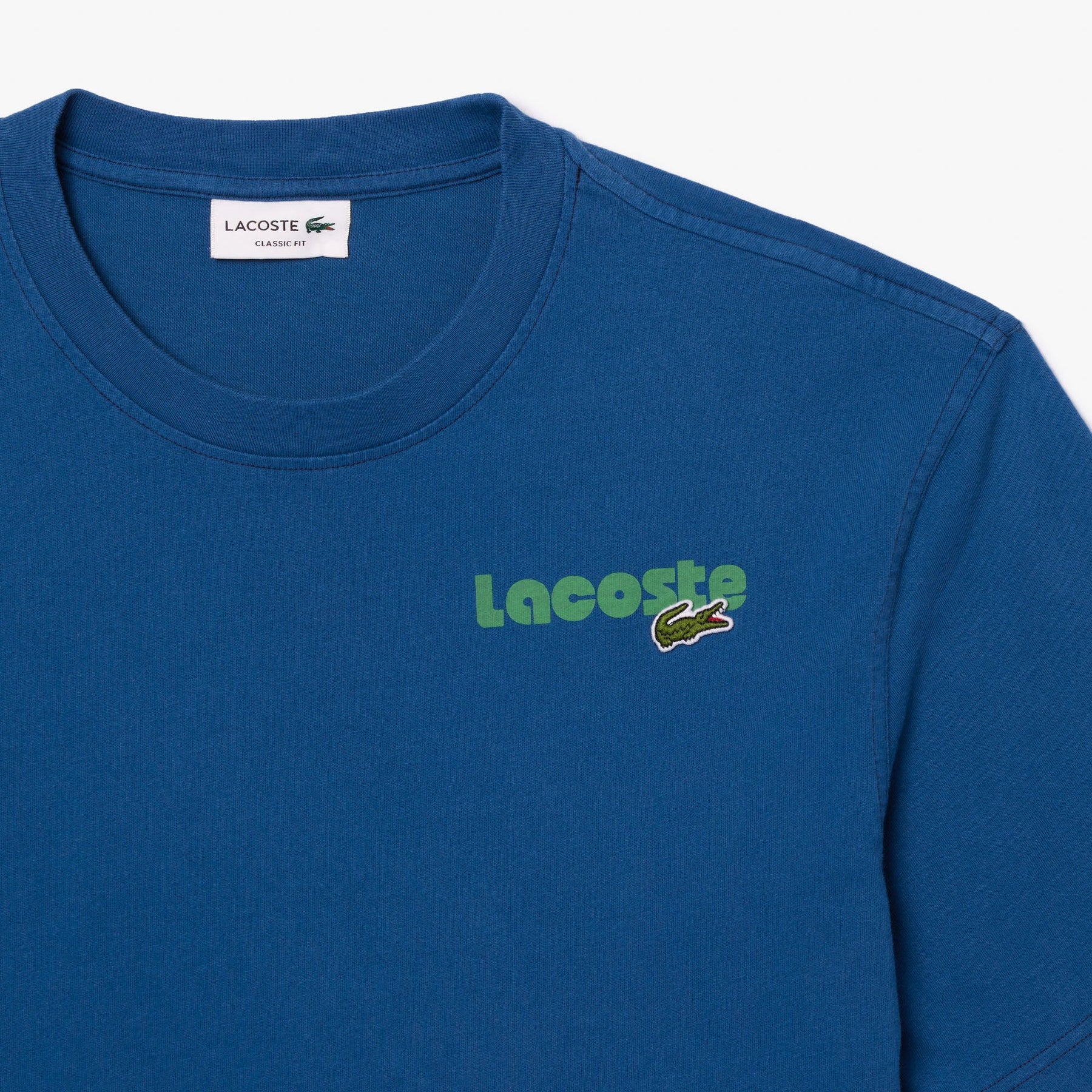 T-Shirt pour homme par Lacoste | TH7544 Globe/HBM-GLOBE | Boutique Vvög, vêtements mode pour homme et femme