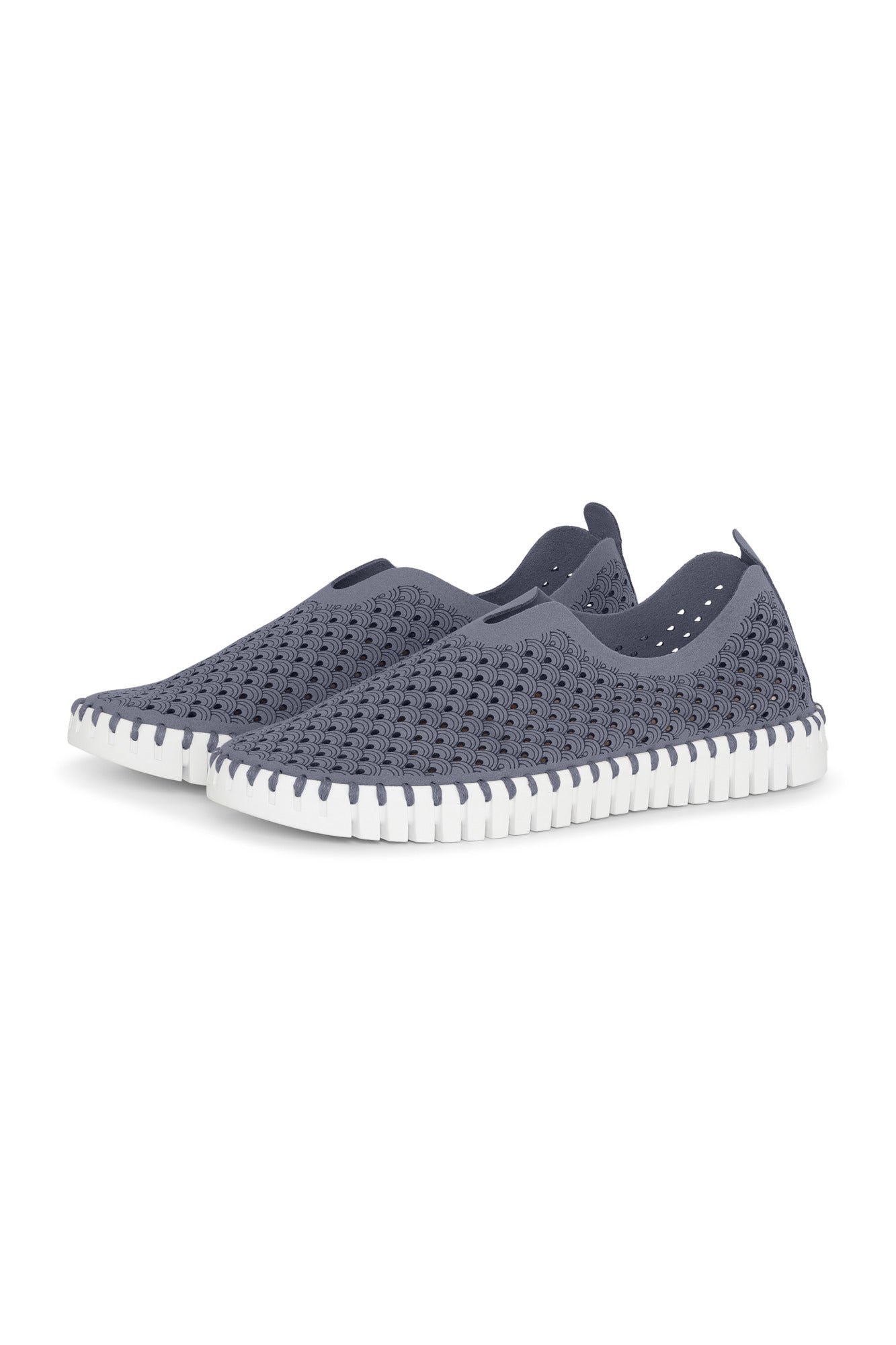 Souliers pour femme par Ilse Jacobsen | TULIP139 Gris Bleu | Boutique Vvög, vêtements mode pour homme et femme