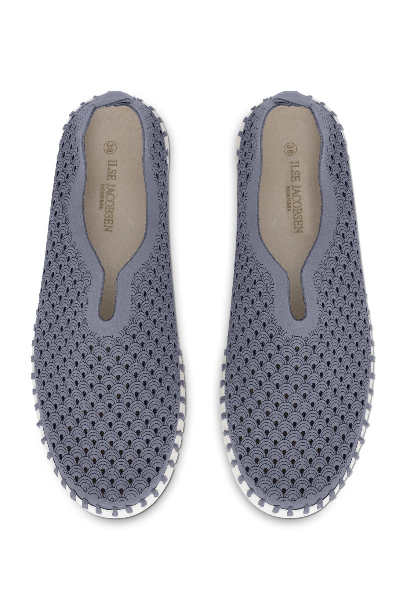 Souliers pour femme par Ilse Jacobsen | TULIP139 Gris Bleu | Boutique Vvög, vêtements mode pour homme et femme