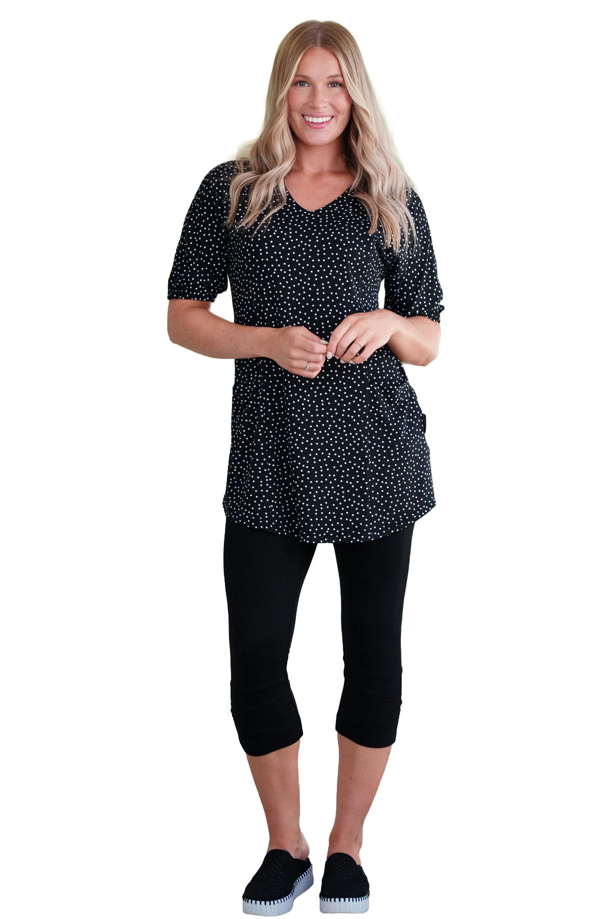 Legging pour femme par Rien ne se perd, tout se crée | Punch Noir | Boutique Vvög, vêtements mode pour homme et femme