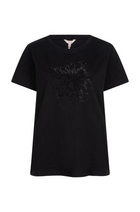 T-Shirt pour femme par Esqualo | W2405722 Noir | Boutique Vvög, vêtements mode pour homme et femme