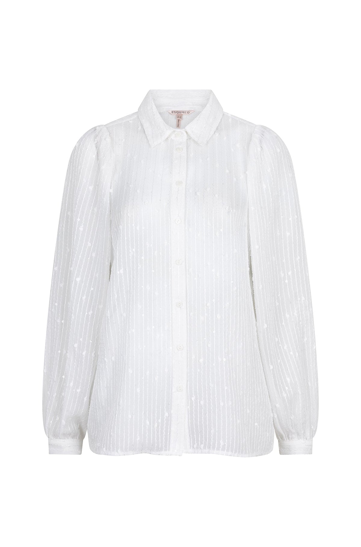 Blouse pour femme par Esqualo | W2414720 Blanc cassé | Boutique Vvög, vêtements mode pour homme et femme