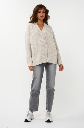 Pardessus en coton boutonné pour femme par Esqualo | W2502716 Sable Clair | Boutique Vvög, vêtements mode pour homme et femme