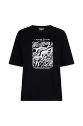 T-Shirt pour femme par Esqualo | W2505715 Noir | Boutique Vvög, vêtements mode pour homme et femme