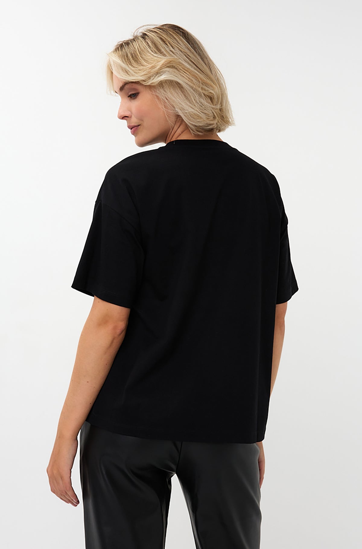 T-Shirt pour femme par Esqualo | W2505715 Noir | Boutique Vvög, vêtements mode pour homme et femme