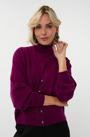 Cardigan pour femme par Esqualo | W2507705 Marron | Boutique Vvög, vêtements mode pour homme et femme