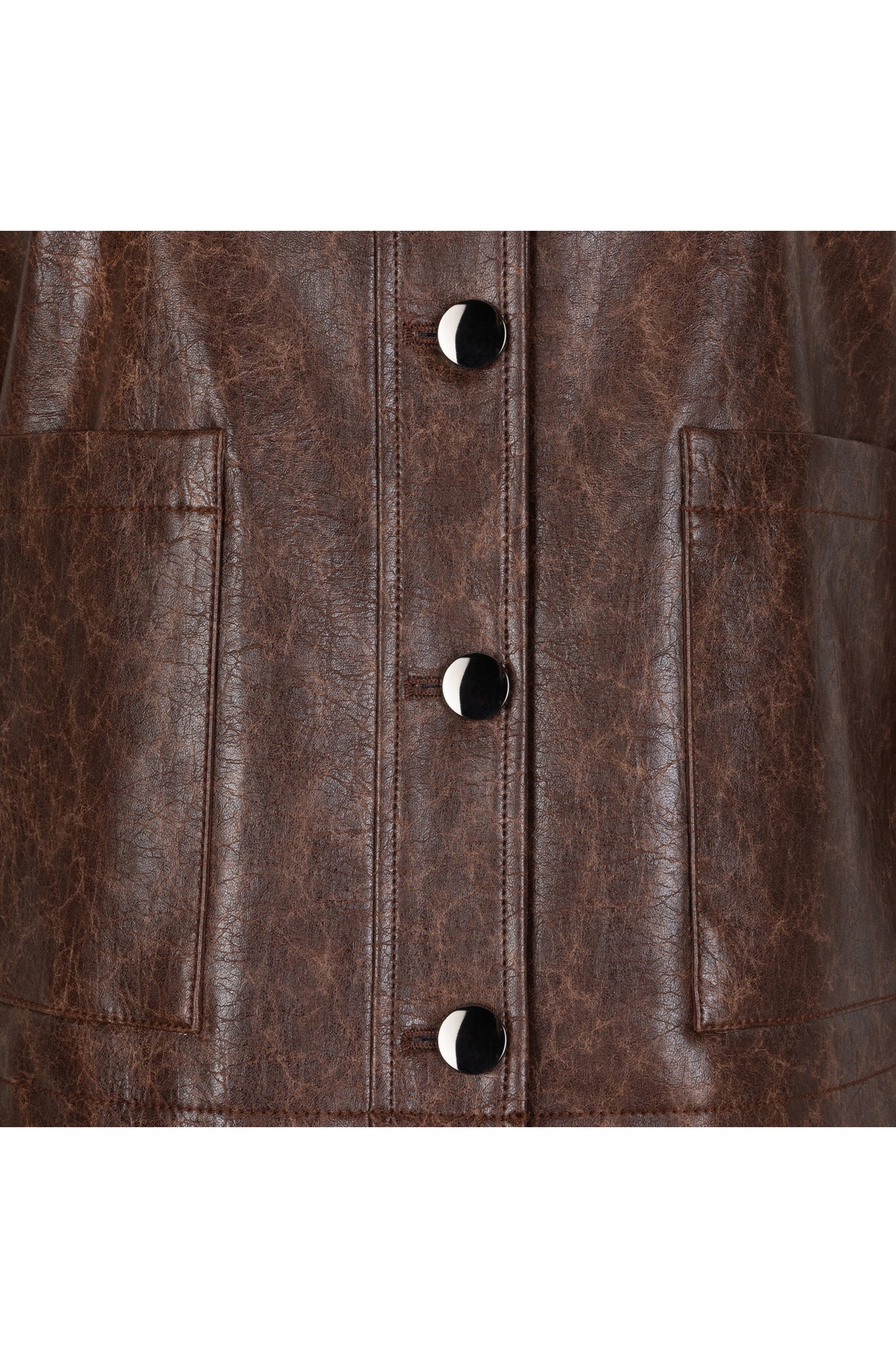 Jacket boutonné pour femme par Esqualo | W2511700 Chocolat | Boutique Vvög, vêtements mode pour homme et femme