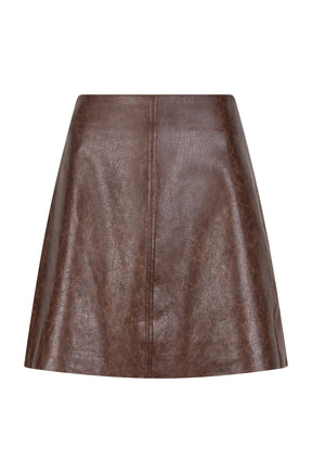 Jupe pour femme par Esqualo | W2511701 Chocolat | Boutique Vvög, vêtements mode pour homme et femme