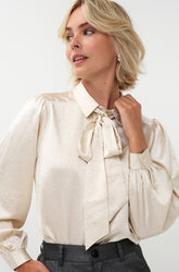 Blouse pour femme par Esqualo | W2514713 Blanc Cassé | Boutique Vvög, vêtements mode pour homme et femme