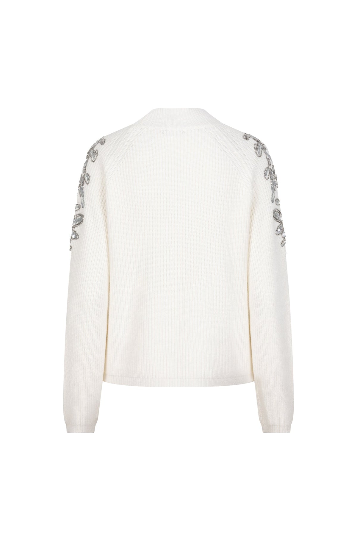 Chandail manches longues pour femme par Esqualo | W2527712 Blanc Cassé | Boutique Vvög, vêtements mode pour homme et femme