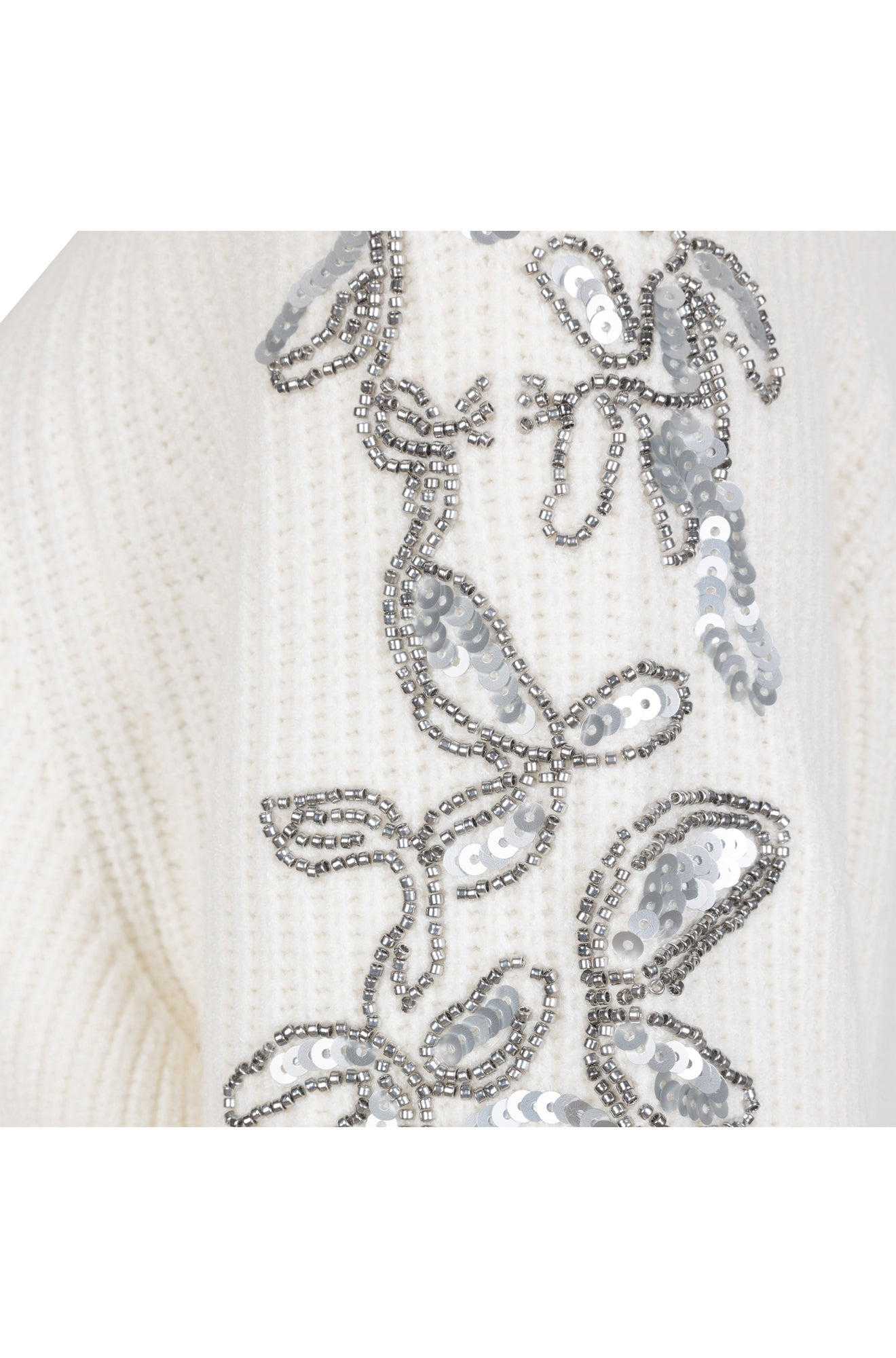 Chandail manches longues pour femme par Esqualo | W2527712 Blanc Cassé | Boutique Vvög, vêtements mode pour homme et femme