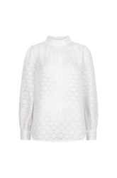 Blouse pour femme par Esqualo | W2528700 Blanc Cassé | Boutique Vvög, vêtements mode pour homme et femme
