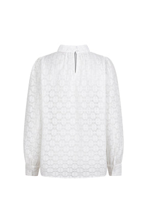 Blouse pour femme par Esqualo | W2528700 Blanc Cassé | Boutique Vvög, vêtements mode pour homme et femme