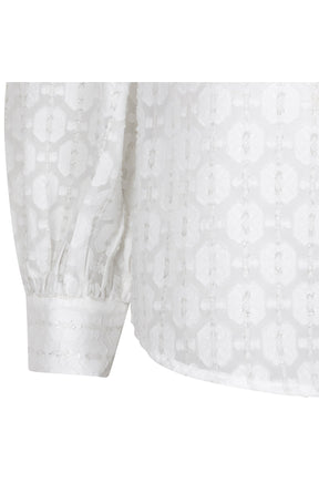 Blouse pour femme par Esqualo | W2528700 Blanc Cassé | Boutique Vvög, vêtements mode pour homme et femme