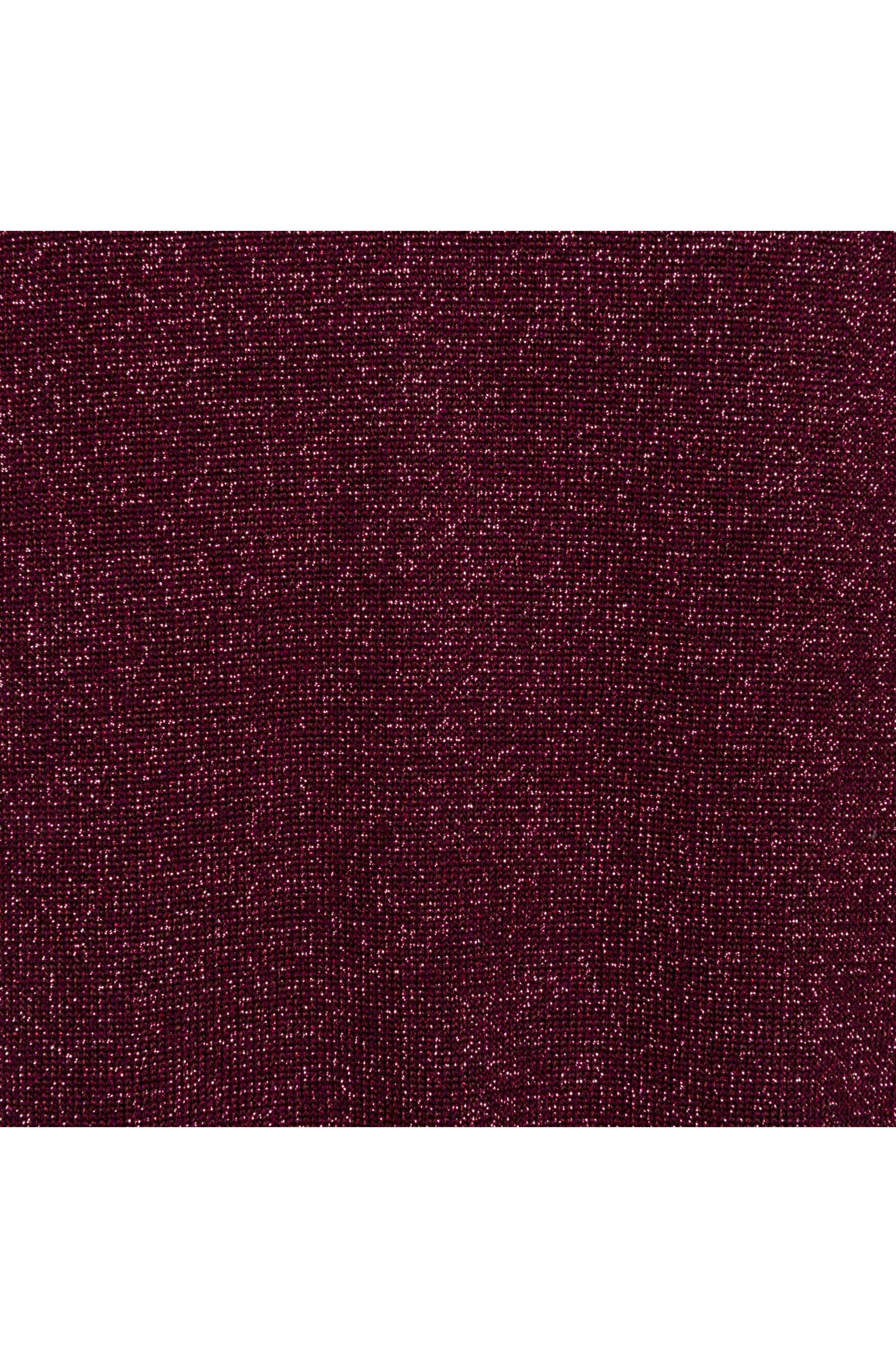 Esqualo women's burgundy short-sleeve T-Shirt, detail view