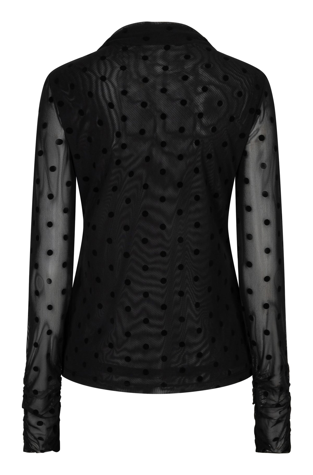 Blouse manches longues noir, vue produit pour femme par Esqualo