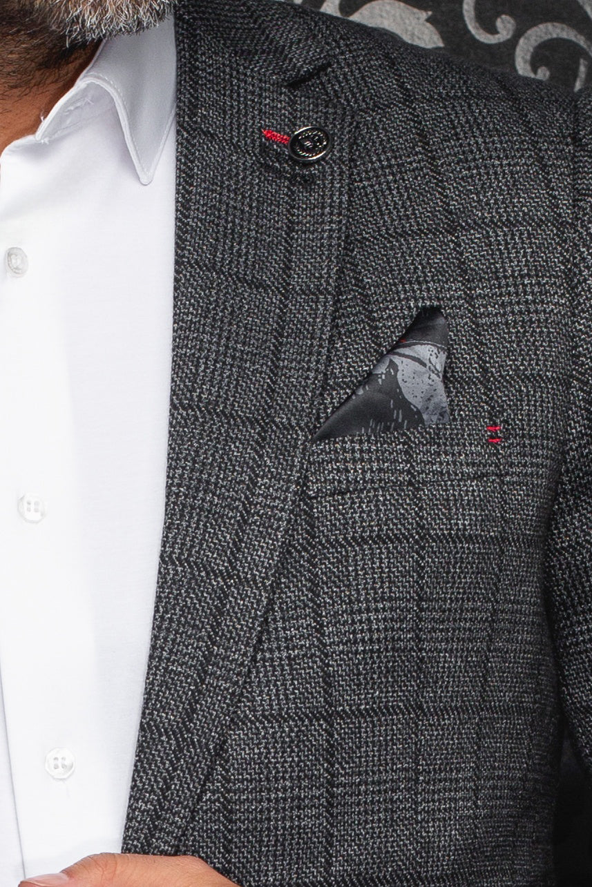 Veston pour homme par Au Noir | WEAVING Noir | Boutique Vvög, inventaire complet de la marque Au Noir