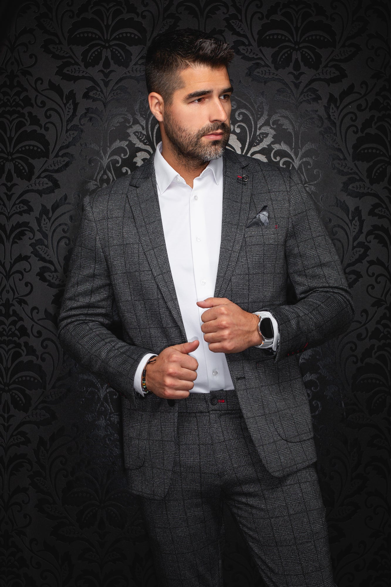 Veston pour homme par Au Noir | WEAVING Noir | Boutique Vvög, inventaire complet de la marque Au Noir