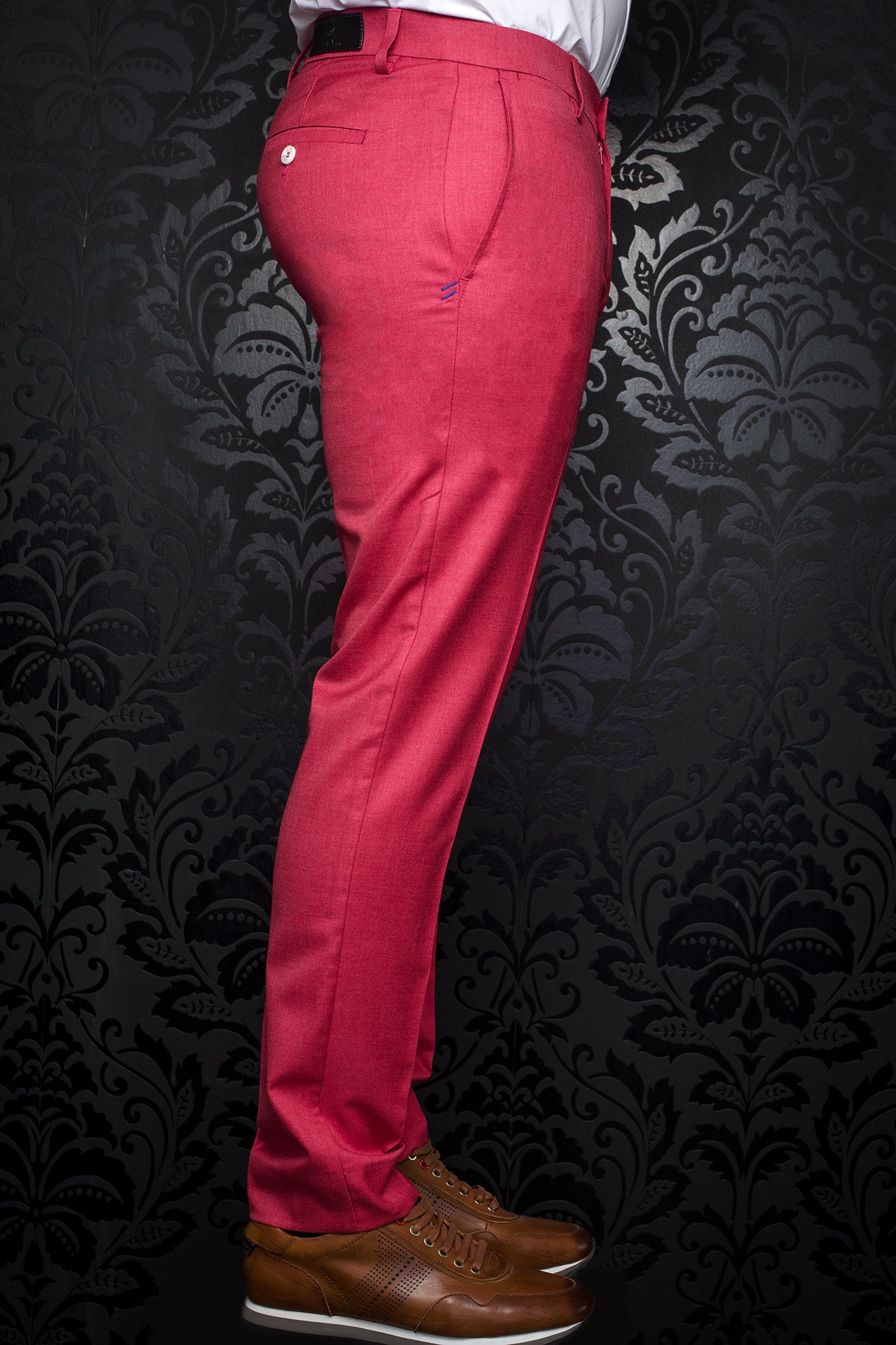 Pants for men by Au Noir | WESSON-CRAIG Red | Boutique Vvög, complete inventory of the Au Noir brand