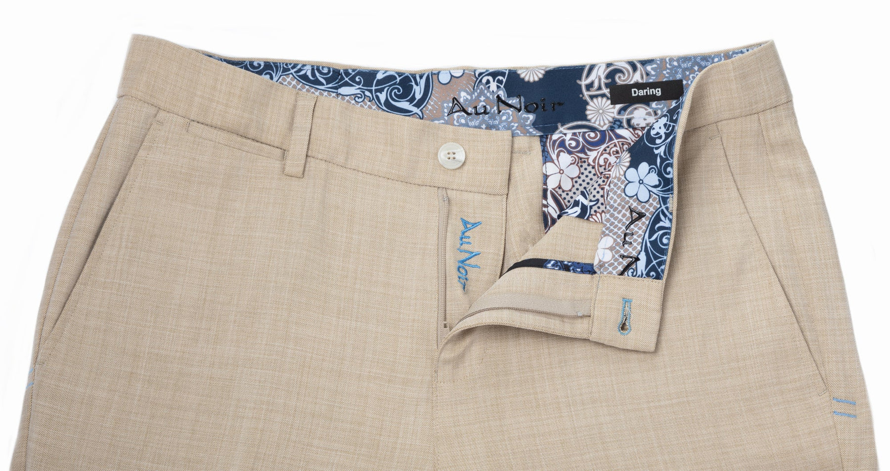 Pantalon pour homme par Au Noir | WESSON-LANCASTER Beige | Boutique Vvög, inventaire complet de la marque Au Noir