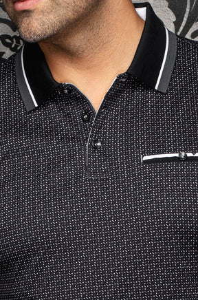 Polo pour homme par Au Noir | WESTBROOK Noir | Boutique Vvög, inventaire complet de la marque Au Noir
