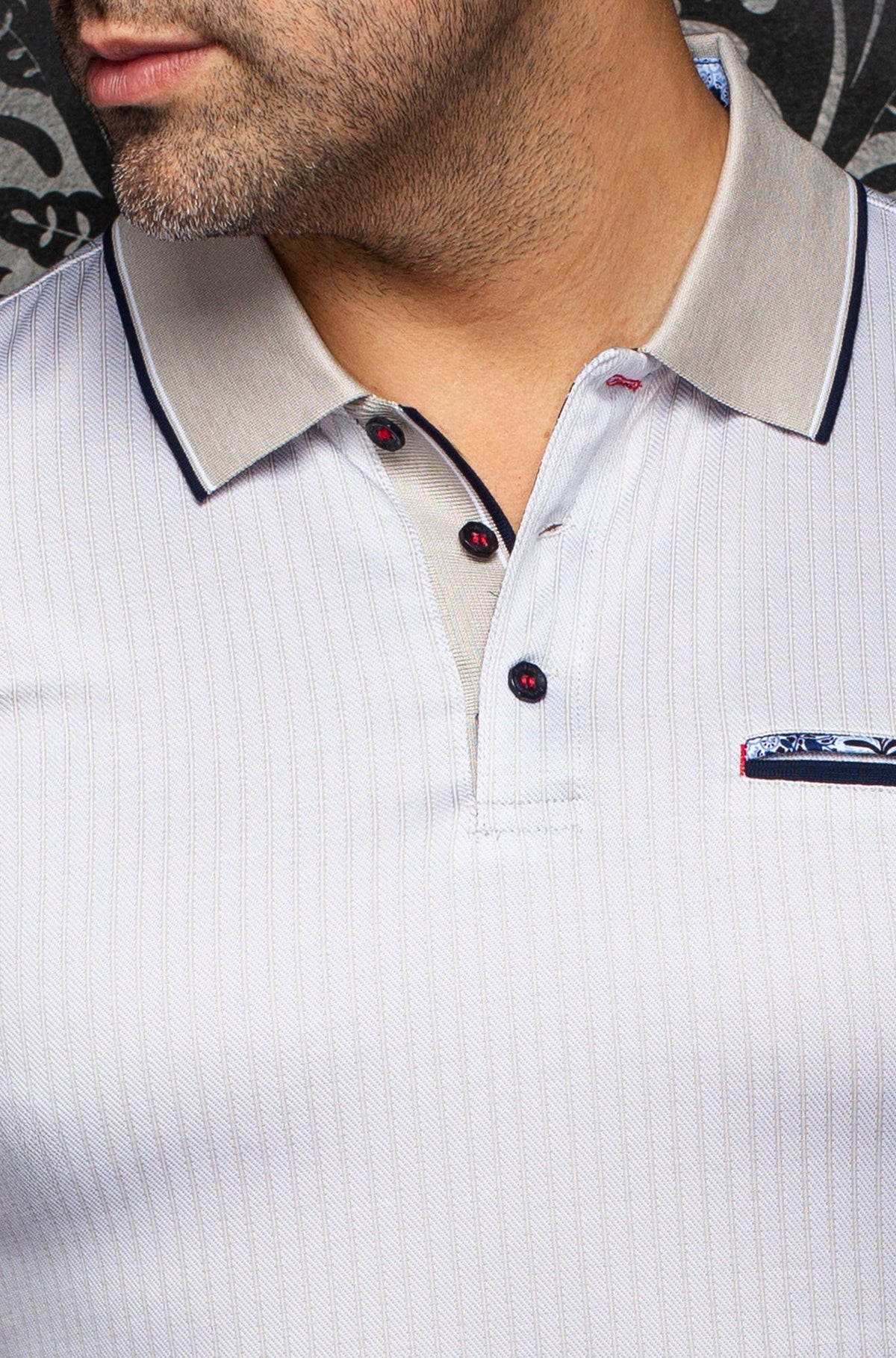 Polo pour homme par Au Noir | ZAGORA Sable | Boutique Vvög, inventaire complet de la marque Au Noir