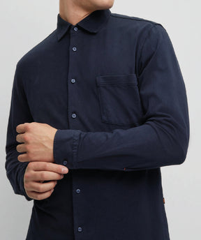 Chemise manches longues pour homme par HUGO BOSS | 50491112 Bleu/404-DARK BLUE | Boutique Vvög, vêtements mode pour homme et femme