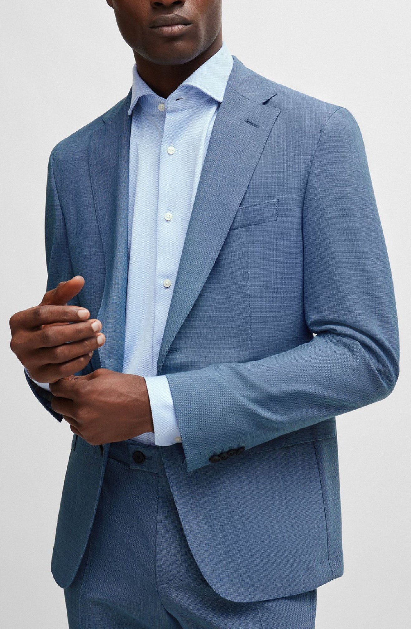 040806 HUGO BOSS Marzotto 2B スーツ 50 040806 HUGO BOSS Marzotto 2B スーツ 50