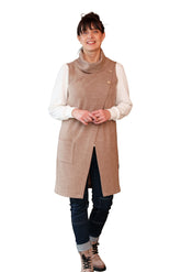 Chasuble sans manche pour femme par Rien ne se perd, tout se crée | Baum Naturel | Boutique Vvög, vêtements mode pour homme et femme