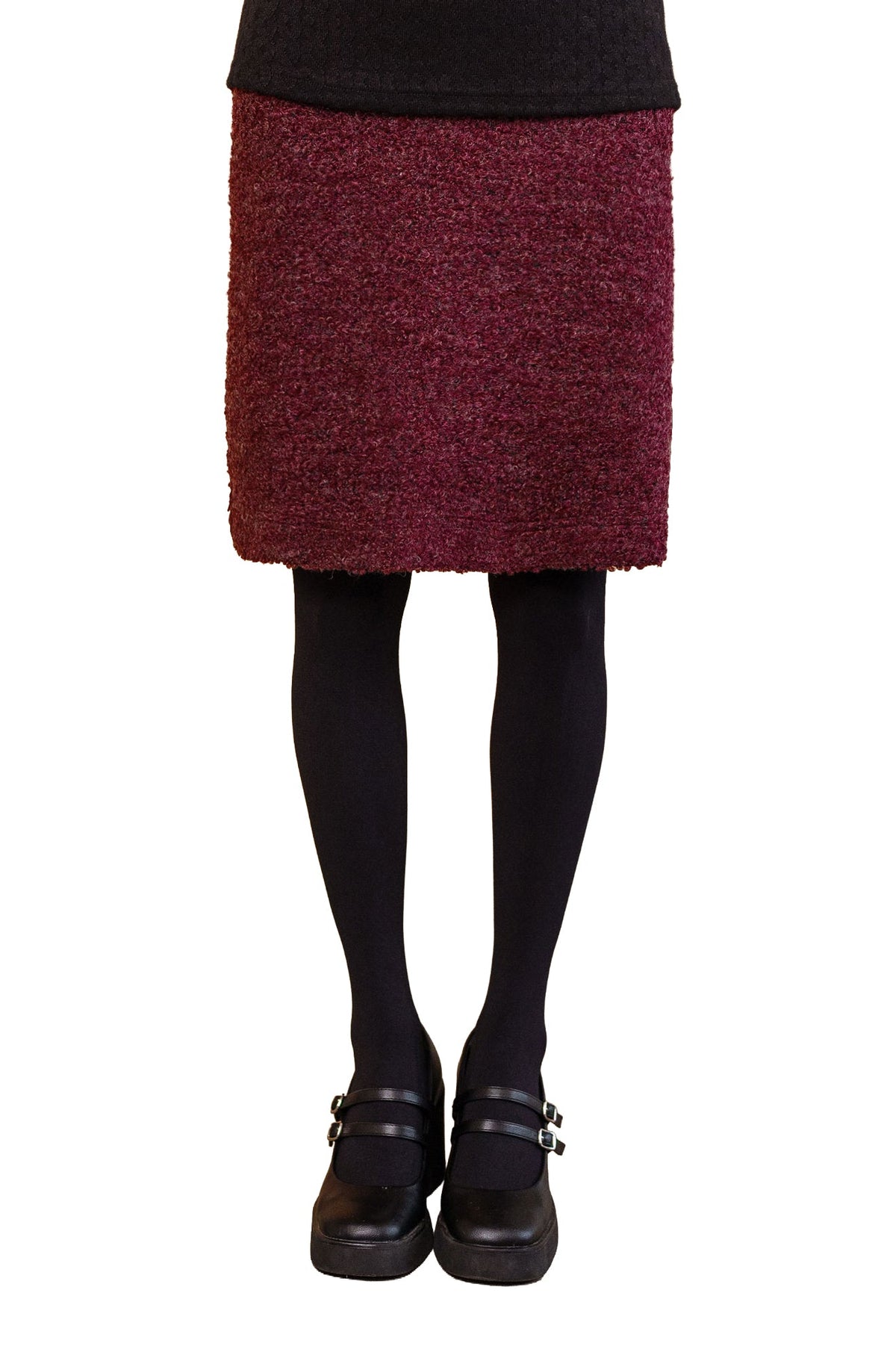 Jupe pour femme par Rien ne se perd, tout se crée | Rhodo Merlot | Boutique Vvög, vêtements mode pour homme et femme