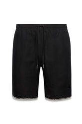 Maillot short pour homme par Psycho Bunny | MB0700023 Noir | Boutique Vvög, vêtements mode pour homme et femme