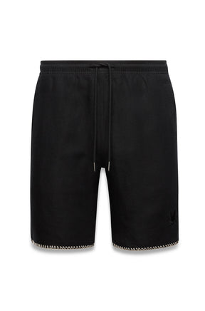 Maillot short pour homme par Psycho Bunny | MB0700023 Noir | Boutique Vvög, vêtements mode pour homme et femme