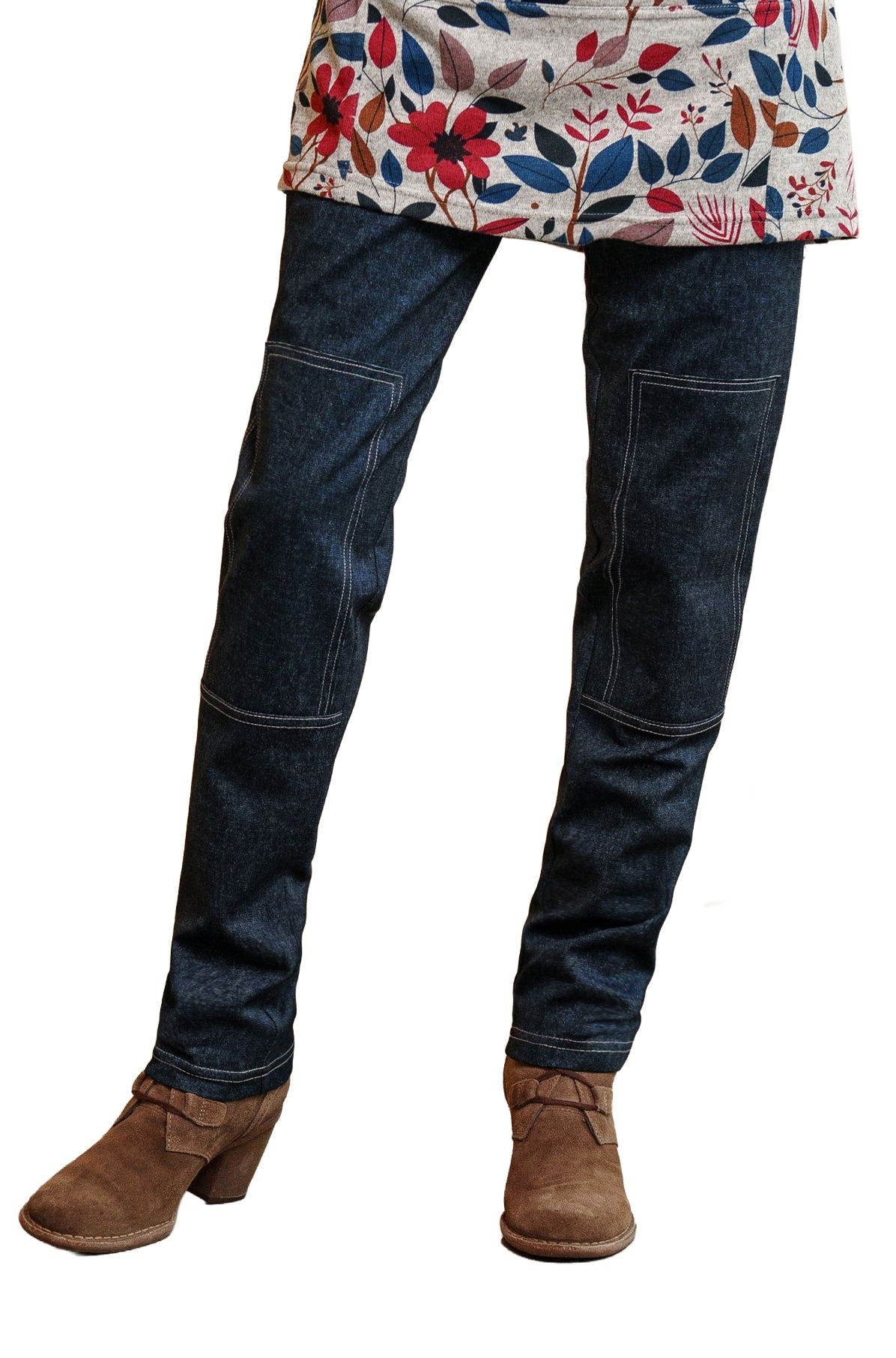 Pantalon pour femme par Rien ne se perd, tout se crée | Cyp Bleu denim | Boutique Vvög, vêtements mode pour homme et femme