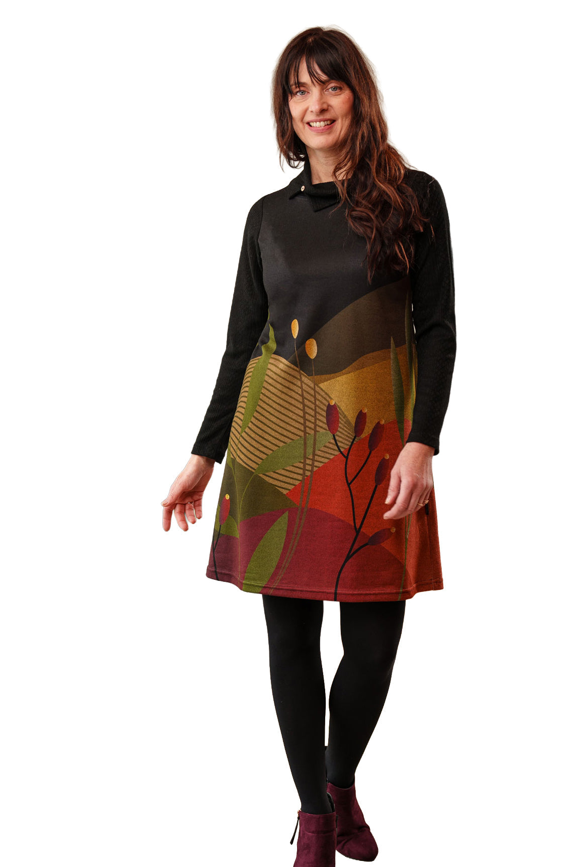 Robe pour femme par Rien ne se perd, tout se crée | Cornouil Paysage | Boutique Vvög, vêtements mode pour homme et femme