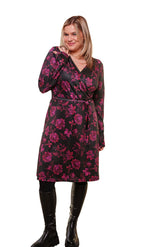 Robe pour femme par Rien ne se perd, tout se crée | Epilobe Pois et roses | Boutique Vvög, vêtements mode pour homme et femme