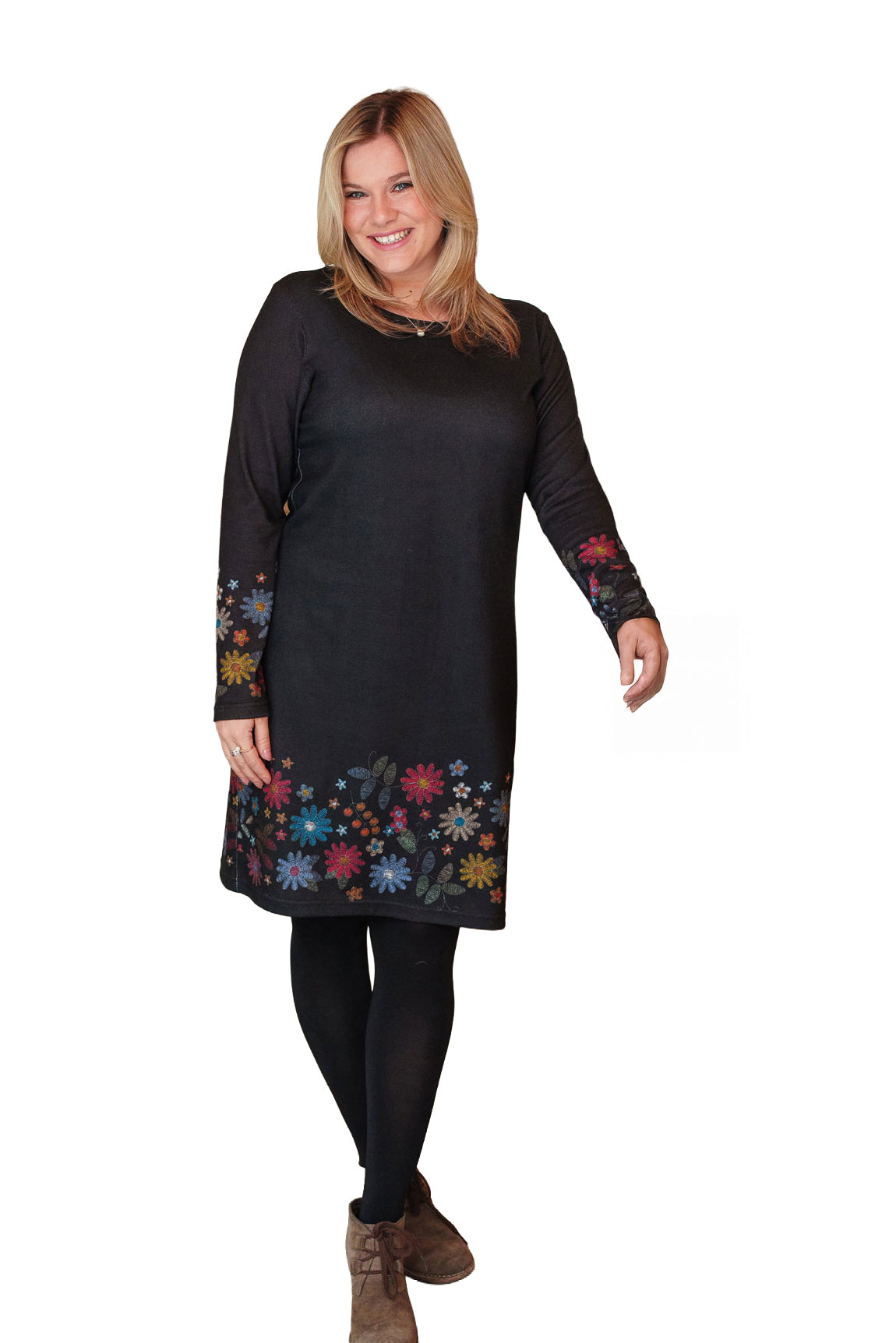 Robe pour femme par Rien ne se perd, tout se crée | Flore Bordure | Boutique Vvög, vêtements mode pour homme et femme