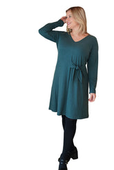 Robe pour femme par Rien ne se perd, tout se crée | Labra emeraude | Boutique Vvög, vêtements mode pour homme et femme