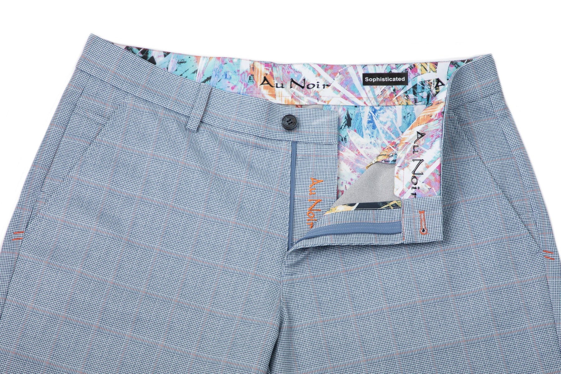 Bermuda shorts for men by Au Noir | SOLARIS-ANDERSON Light Blue | Boutique Vvög, complete inventory of the Au Noir brand