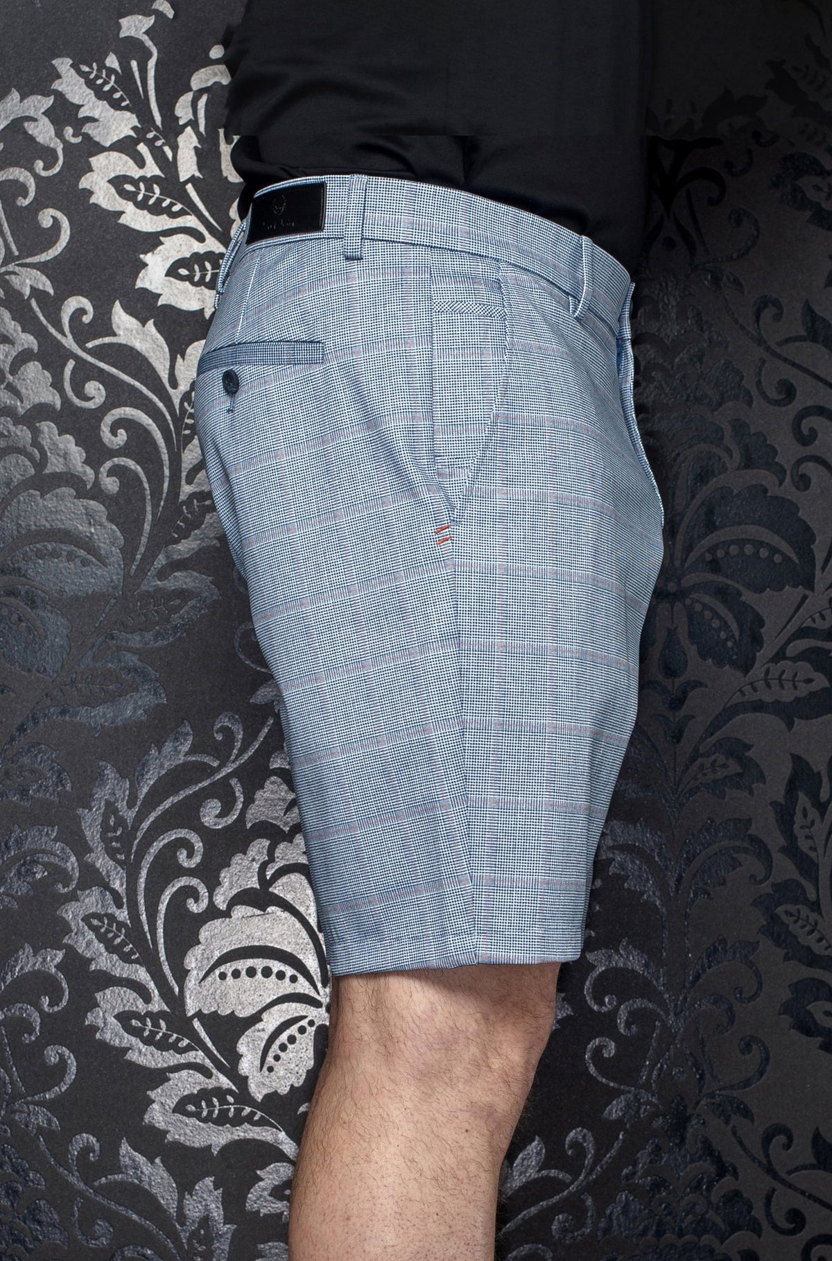 Bermuda pour homme par Au Noir | SOLARIS-ANDERSON Bleu Clair | Boutique Vvög, inventaire complet de la marque Au Noir