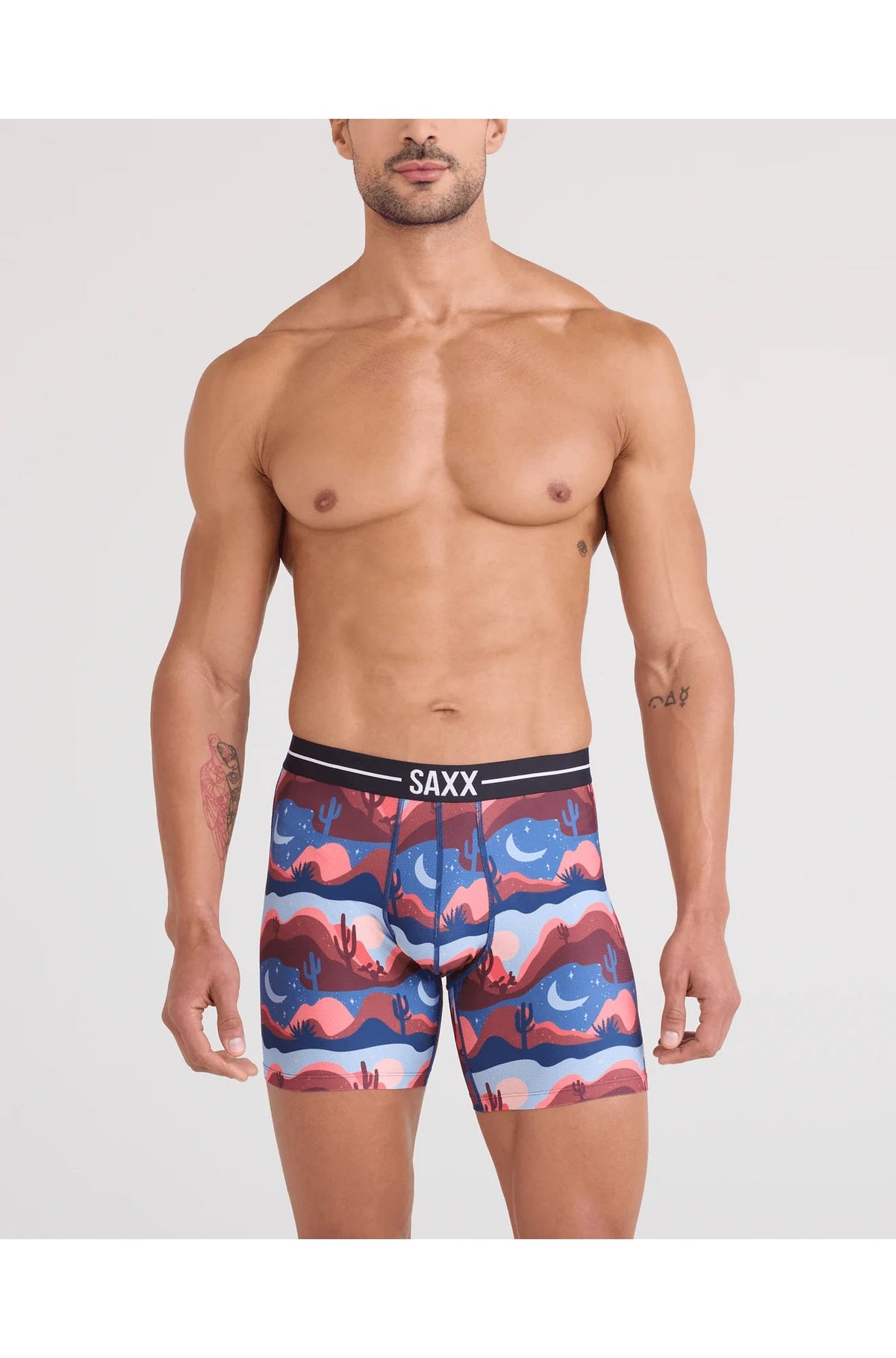 Boxer pour homme par Saxx | SXBB85 Canyon Rouge | Boutique Vvög, vêtements mode pour homme et femme